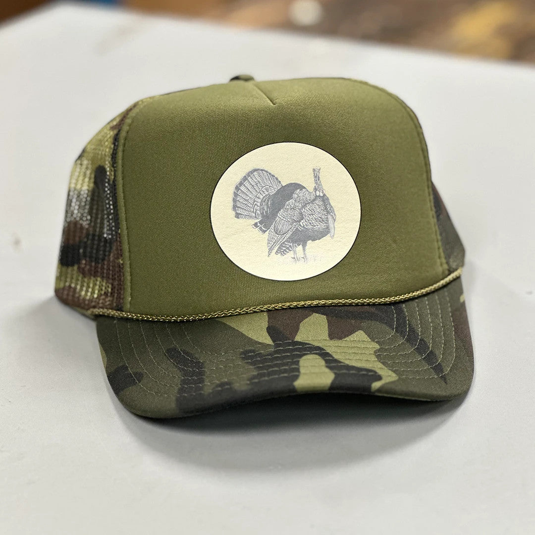 gobbler foam trucker hat front