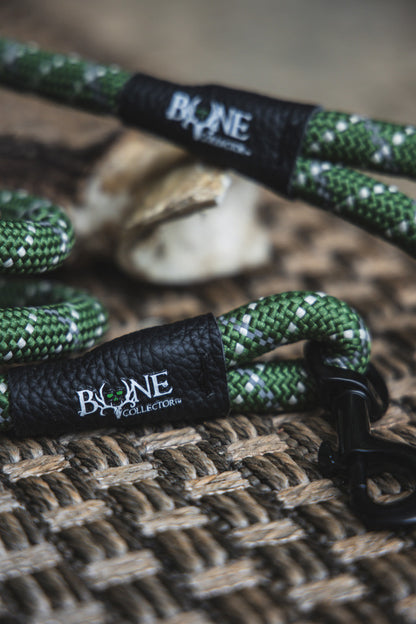 Bone Collector Reflective Braided Leash