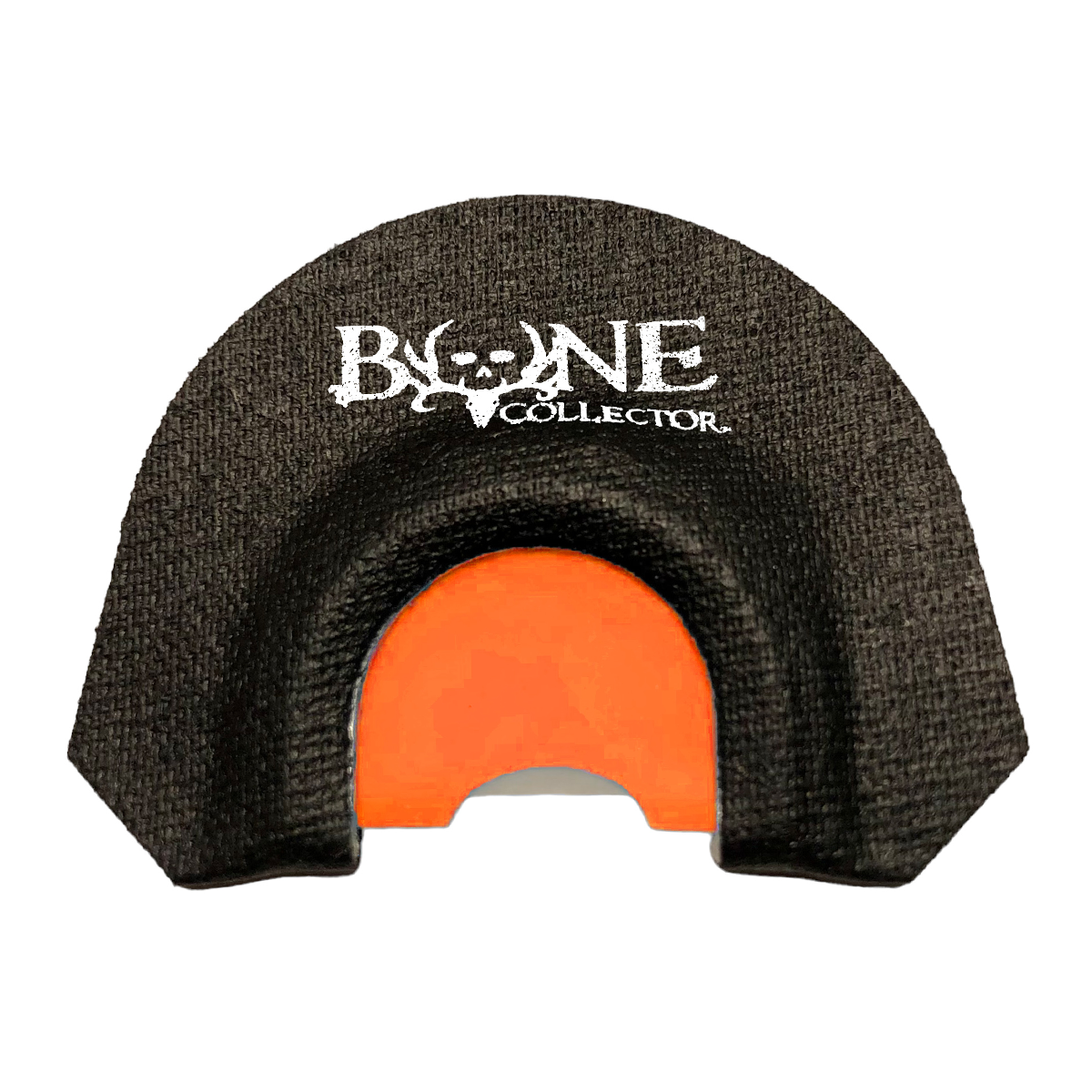 bone collector Midnight Moon Predator Diaphragm Call-Moon Cut Heavy 004 Top Reed with Light Latex Below Front