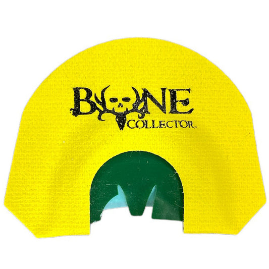 bone collector The Illusionist Turkey Mouth Call-Triple Reed Combo Cut Design Front