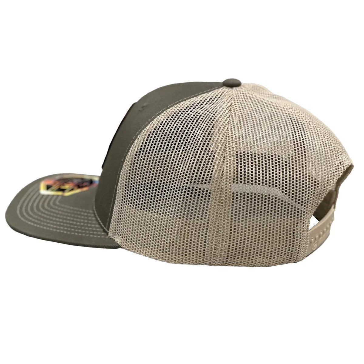 bone collector cstf olive patch hat side