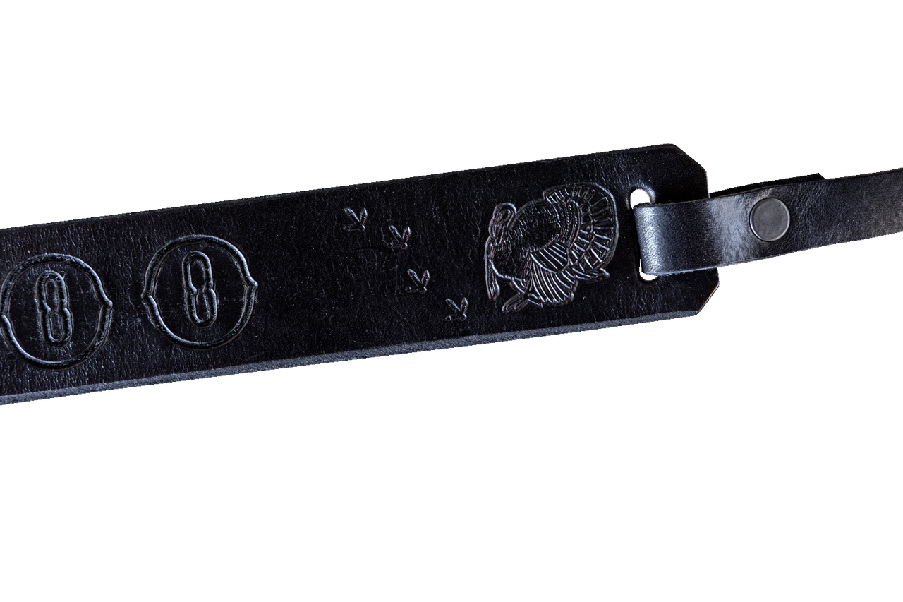 bone collector custom turkey tote black turkey pattern right turkey stamp