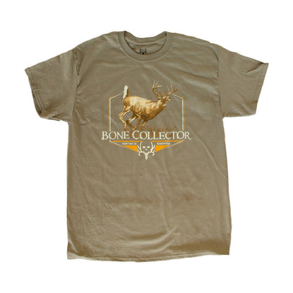 bone collector whitetail hexagon tee - prairie dust main