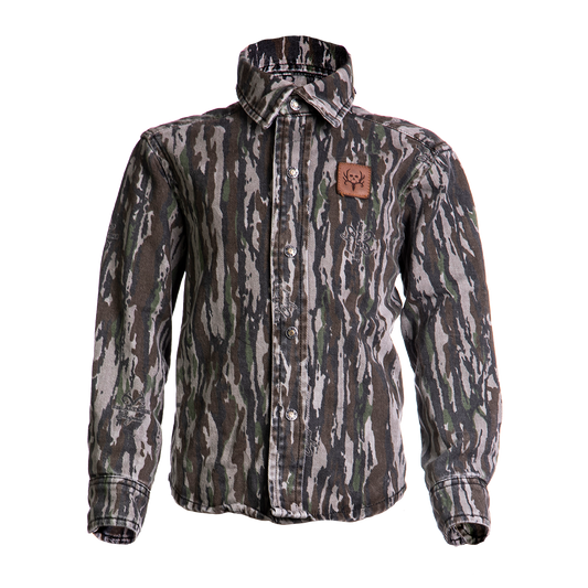 bc raskulls long sleeve button-up shirt front