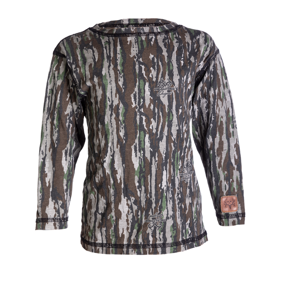 Kid's Camo Long Sleeve Tee