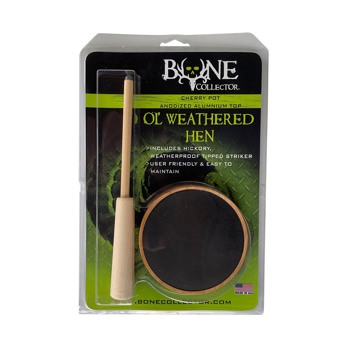 Ol Weathered Hen Pot Call